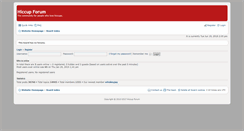 Desktop Screenshot of hiccupforum.com